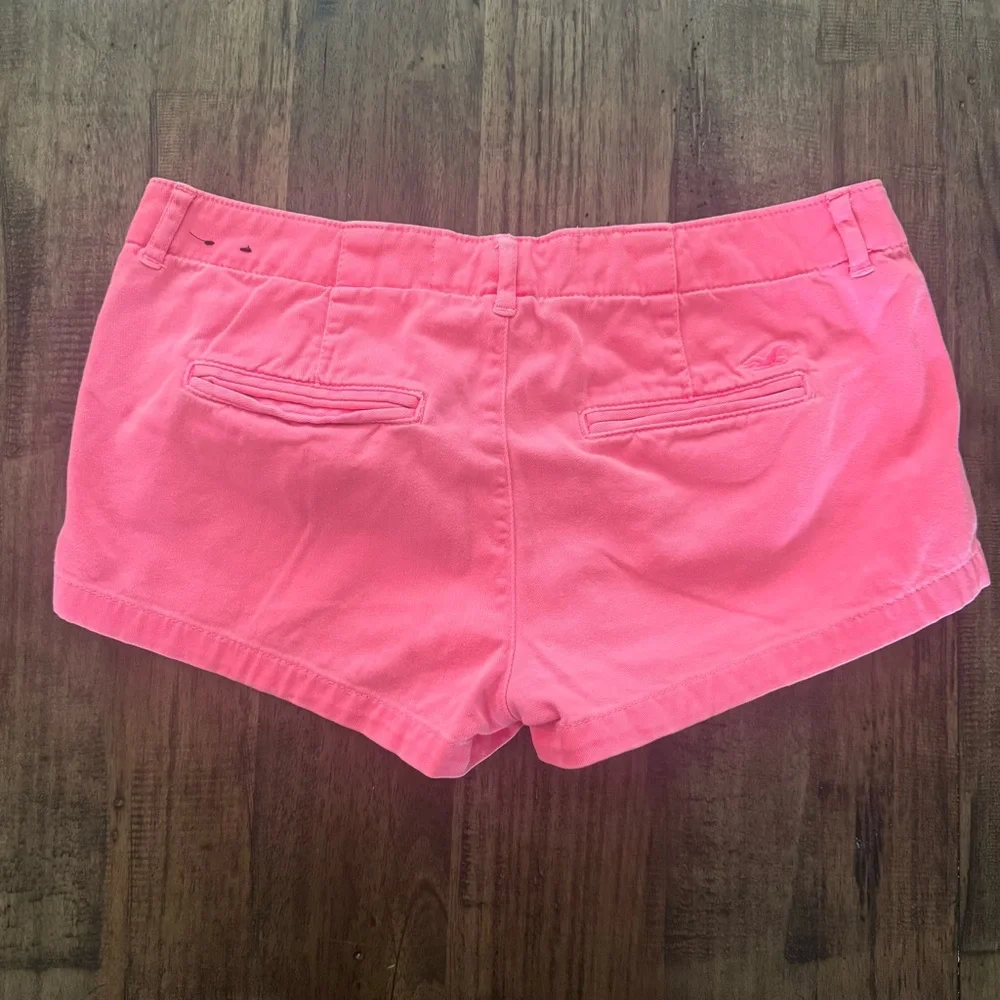 Hollister Neon Pink Shorts - Picture 3 of 10
